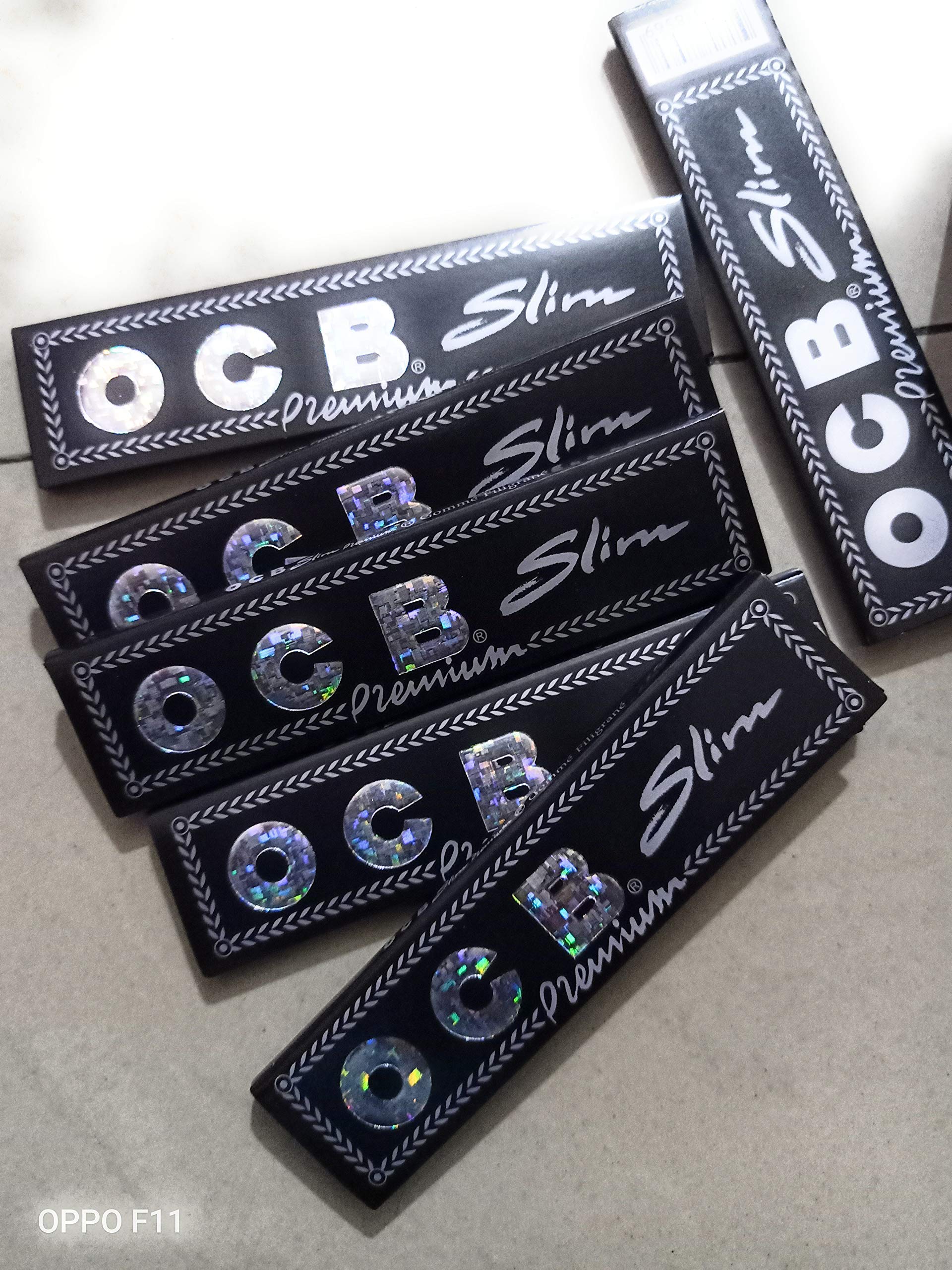 OCB Tobacco Paper Long Slim 50 X 32 Sheets Black Buy Online In UAE