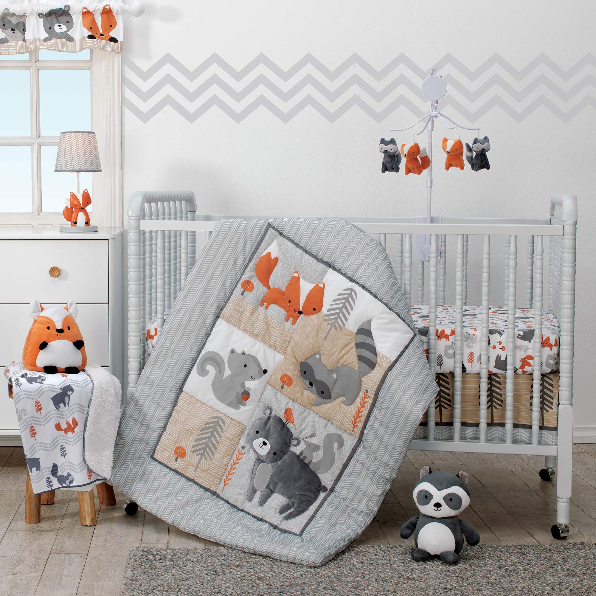 Bedtime Originals Acorn 3-Piece Crib Bedding Set Image Bedtime Originals Acorn 3-Piece Crib Bedding Set Image