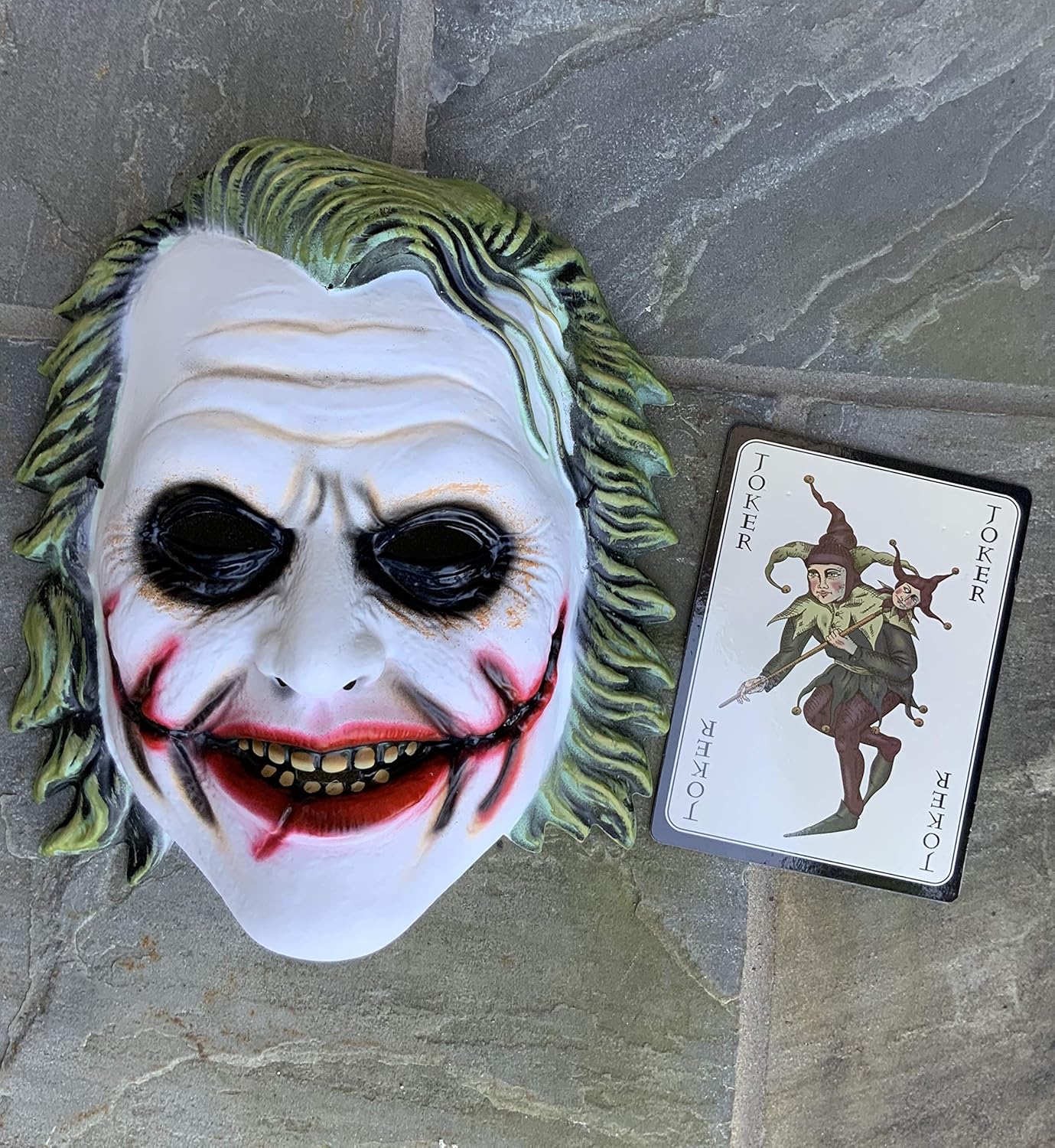 Toys Games Dress Up Pretend Play 2 Pc Bundle Light Weight And Glow Stick Joker Mask Dark Knight Vespa Ciao Nl