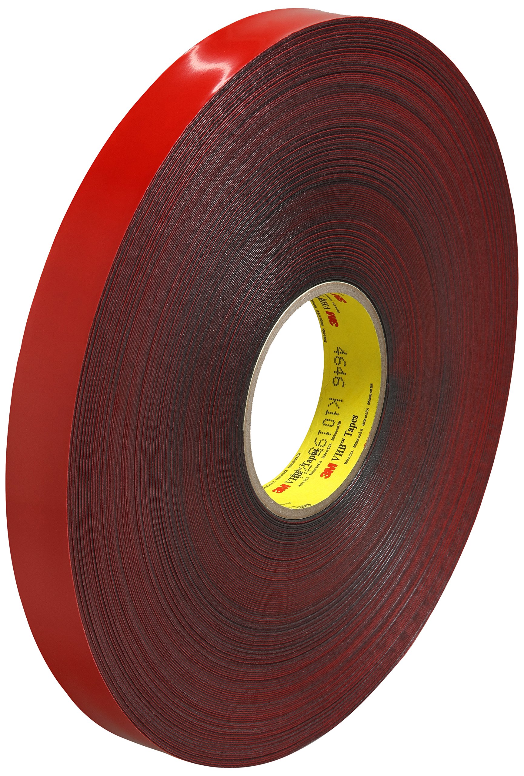 Photo 1 of 3M VHB 4646 Heavy Duty Mounting Tape - 1 in. (W) x 15 ft. (L) Permanent Bonding Double Sided Tape Roll. Heavy Duty Sealants