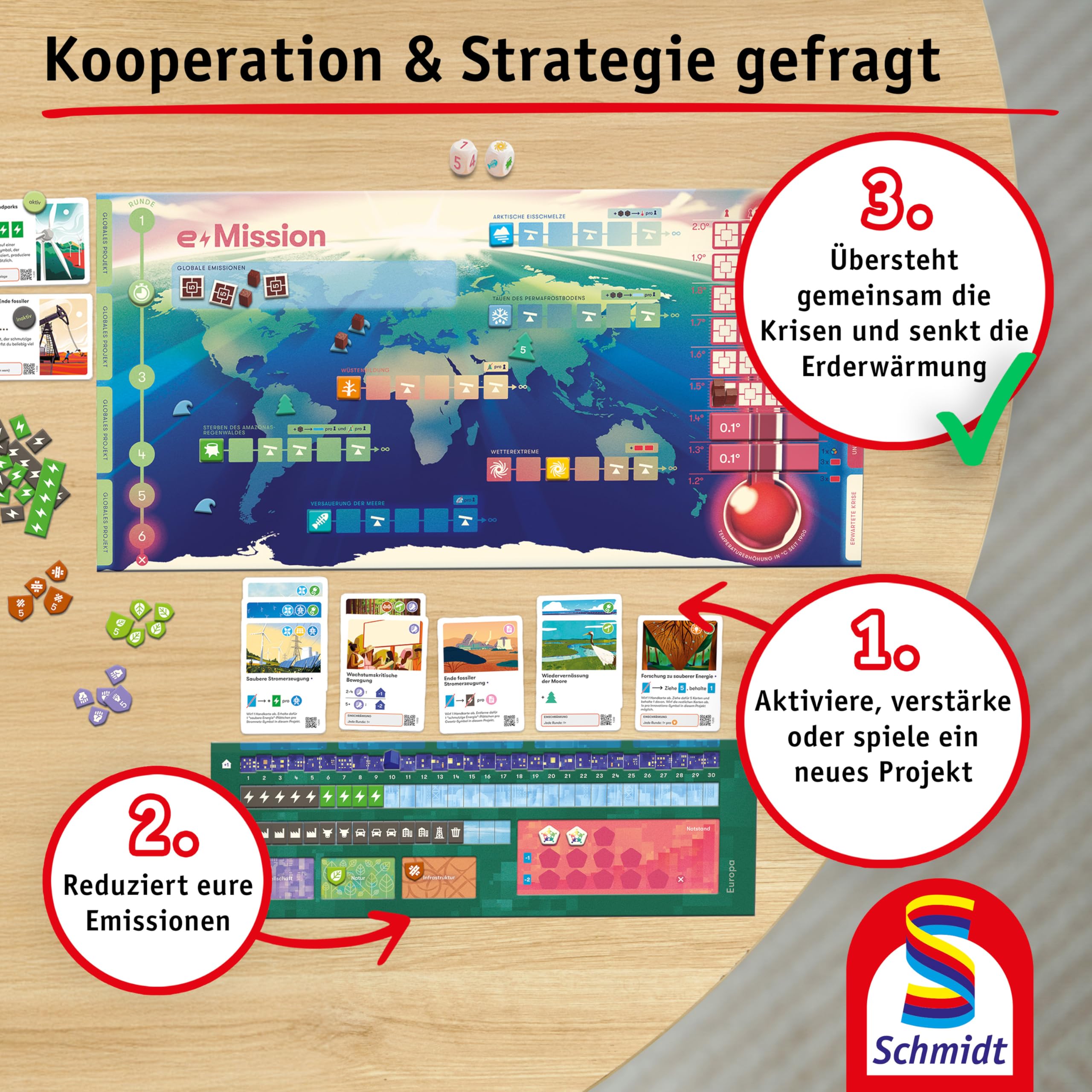 Schmidt Spiele 49444 e-Mission, Kennerspiel des Jahres 2024 5