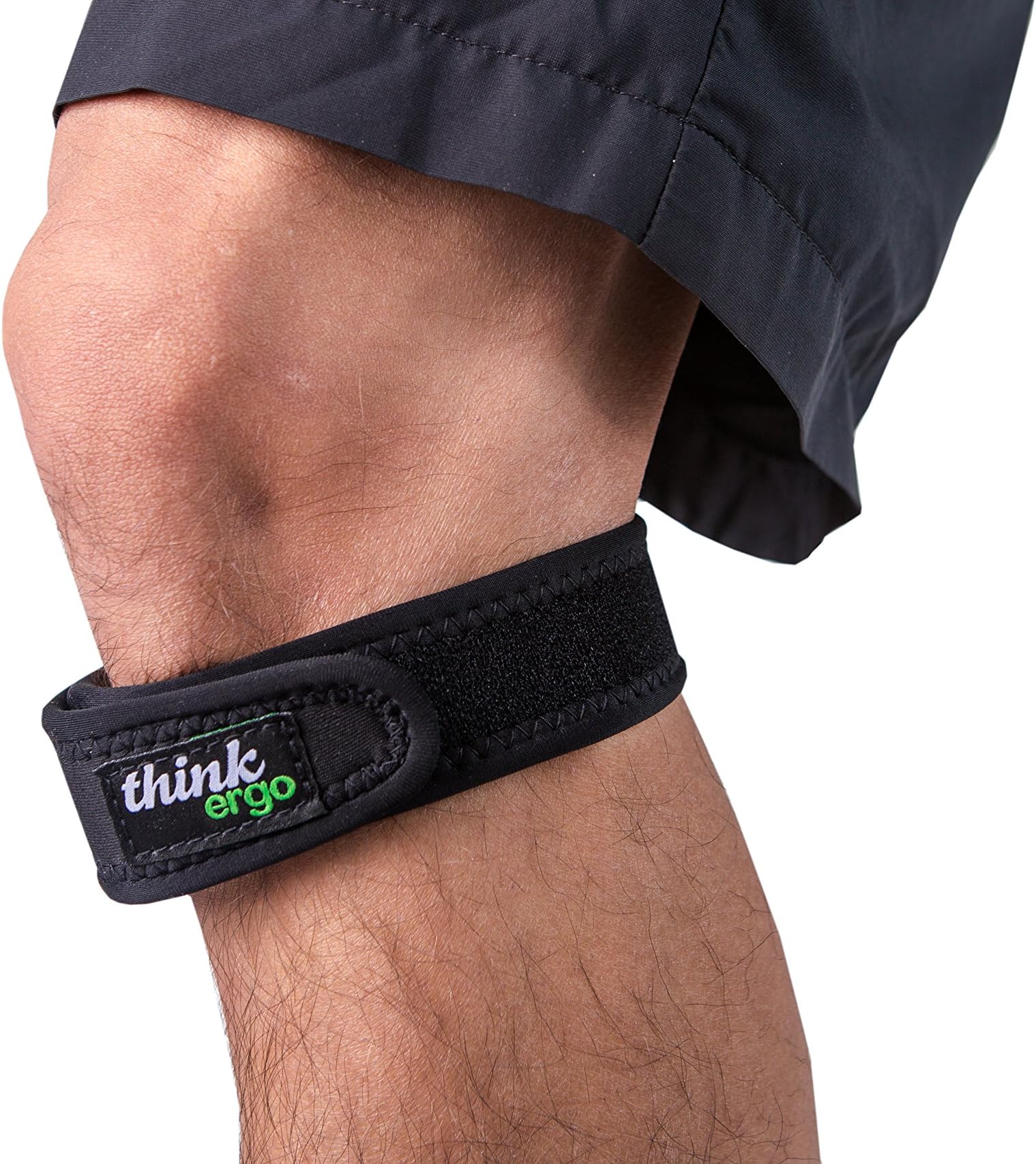 Think Ergo Knee Strap for Runners Knee, Jumpers Knee, Patella, Patellar Tendonitis