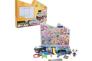 Ryan's World Super Spy Ryan Golden Console, 13 Surprises Inside, Spy Pen Uncovers Secret Images on the Box, Kids Toys for Ages 3 Up, Amazon Exclusive by Just Play