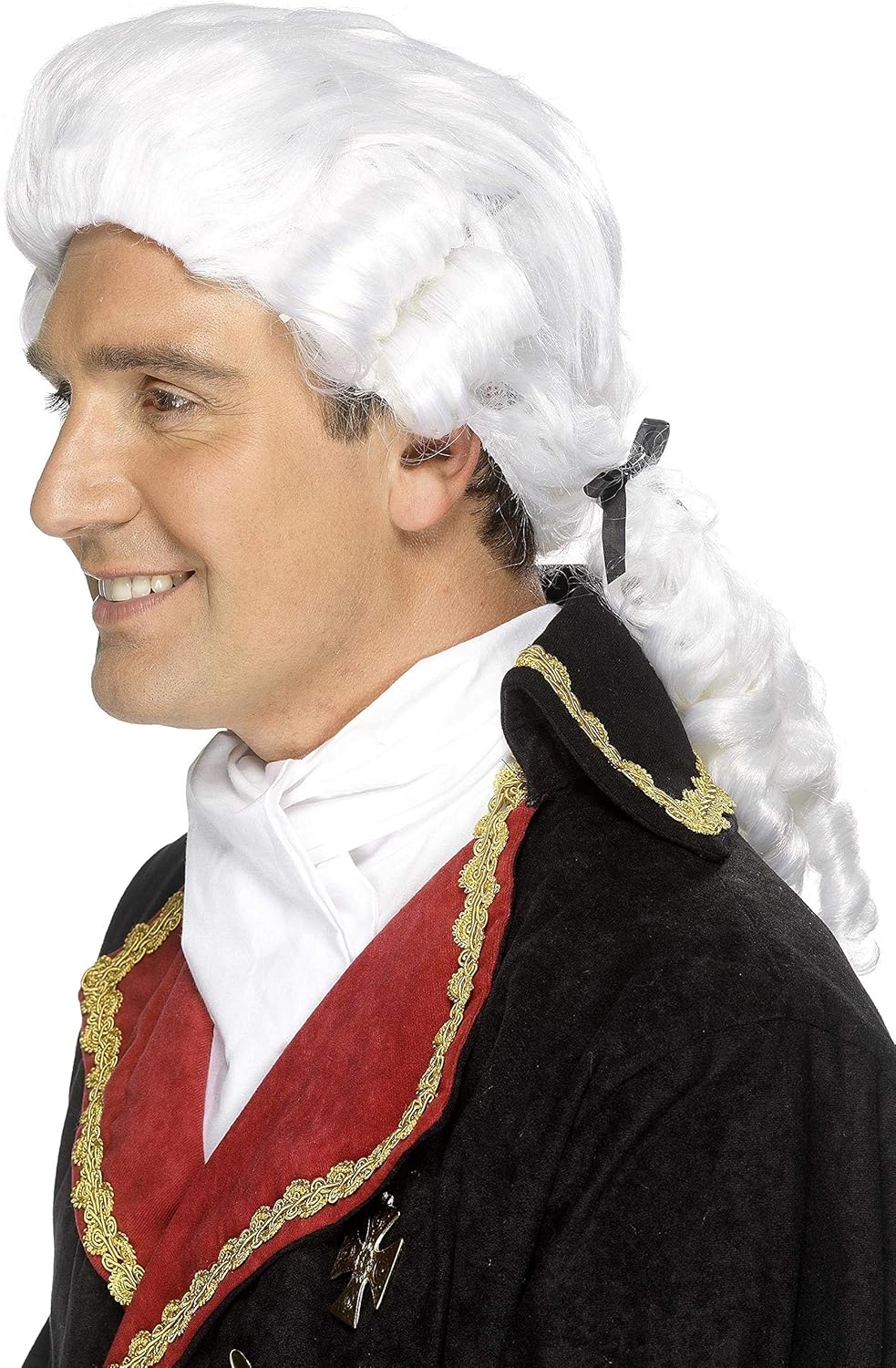 Men's powdered wig Clearance