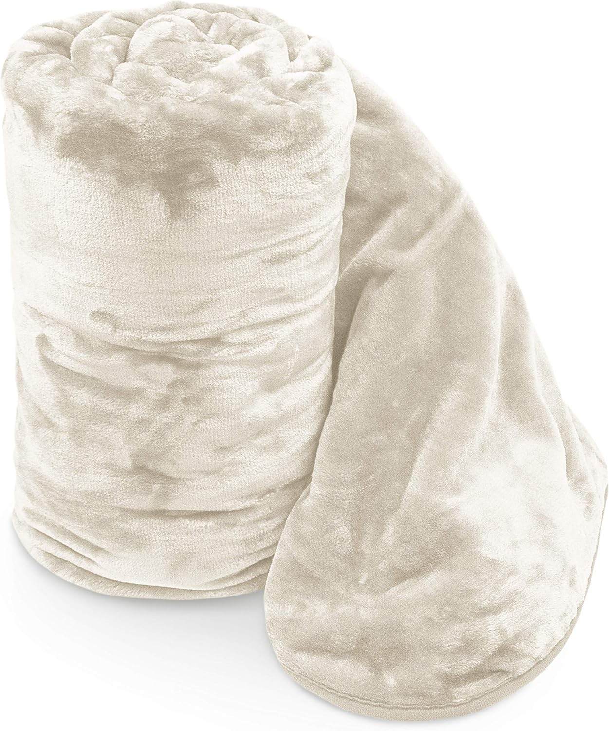 Ashley Mills Soft Faux Velvet Fur Mink Super Soft Throw Over Sofa Bed