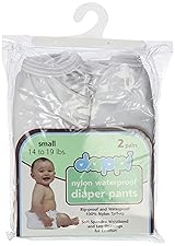 Image: Dappi nylon baby pull-on pants | Durable 100% Waterproof Nylon Diaper Pants | Soft spandex waist and leg openings provide maximum comfort