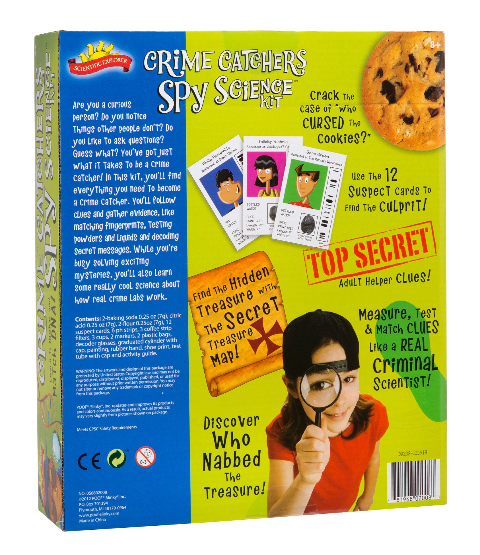 Scientific Explorer Scientific Explorer Crime Catchers Science Kit