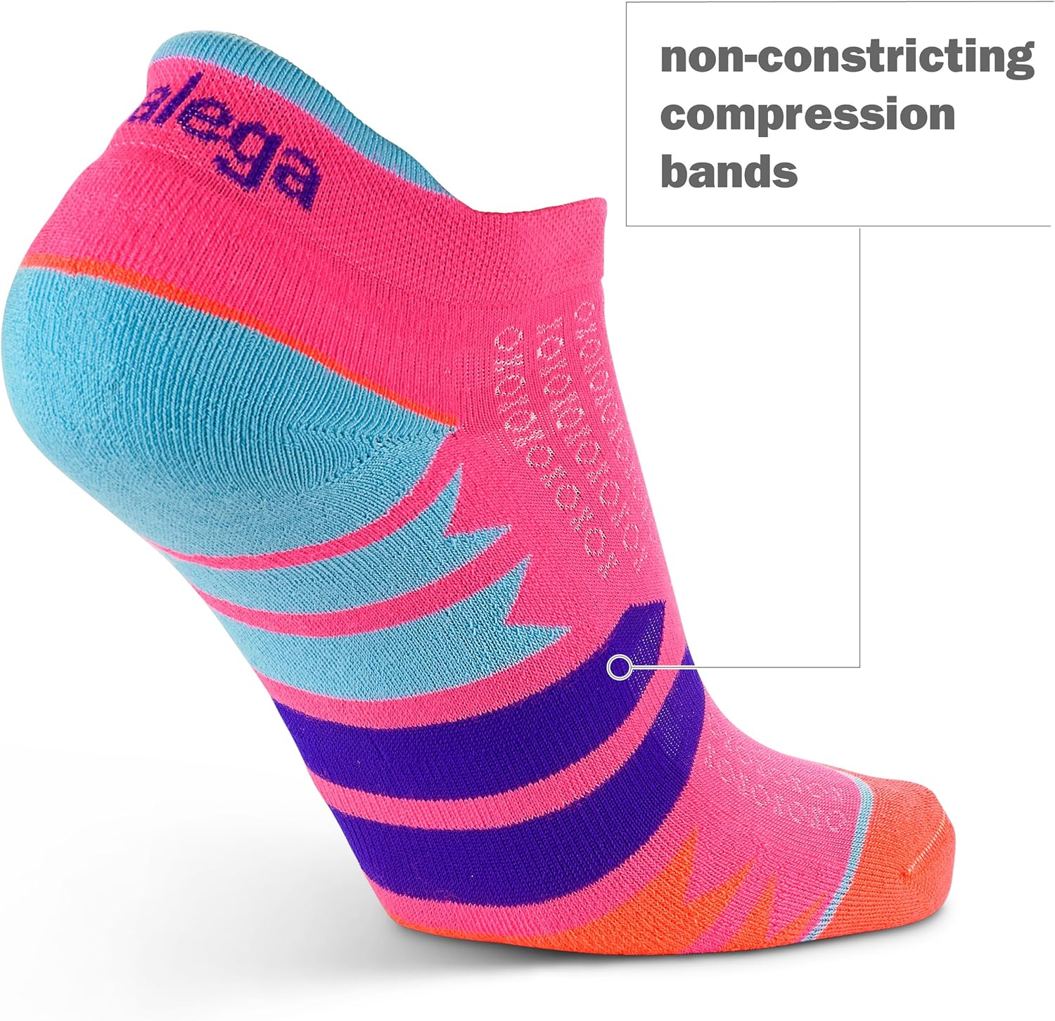 Balega Women's Enduro V-Tech No Show Socks (1 Pair): Clothing