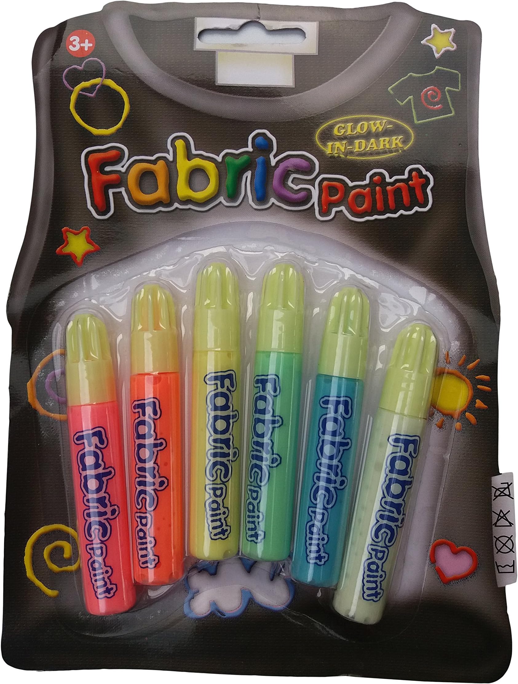 Fabric Paint FBD076B Glow in the Dark 3D Paint