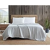 Eddie Bauer - Queen Size Blanket, Ultra-Soft Plush Bedding for Year Round Comfort, Throw Blanket for Couch or Bed (Pebble Grey)