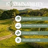 tradicity ORGANIC FARM 100% Pure Aloe Vera Gel 1000ml Firming Moisturiser Face view 6