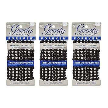 Amazon Com Goody Ouchless Hair Forever Women S Braided Elastics