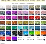 Hemway Glitter Shaker Fluorescent Orange 110g Super Chunky Craft Glitter view 7