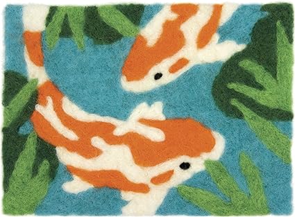 Dimensions Needlecrafts Felt Art Koi 