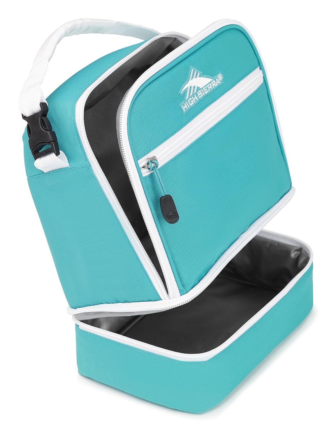 high sierra stacked compartment lunch bag