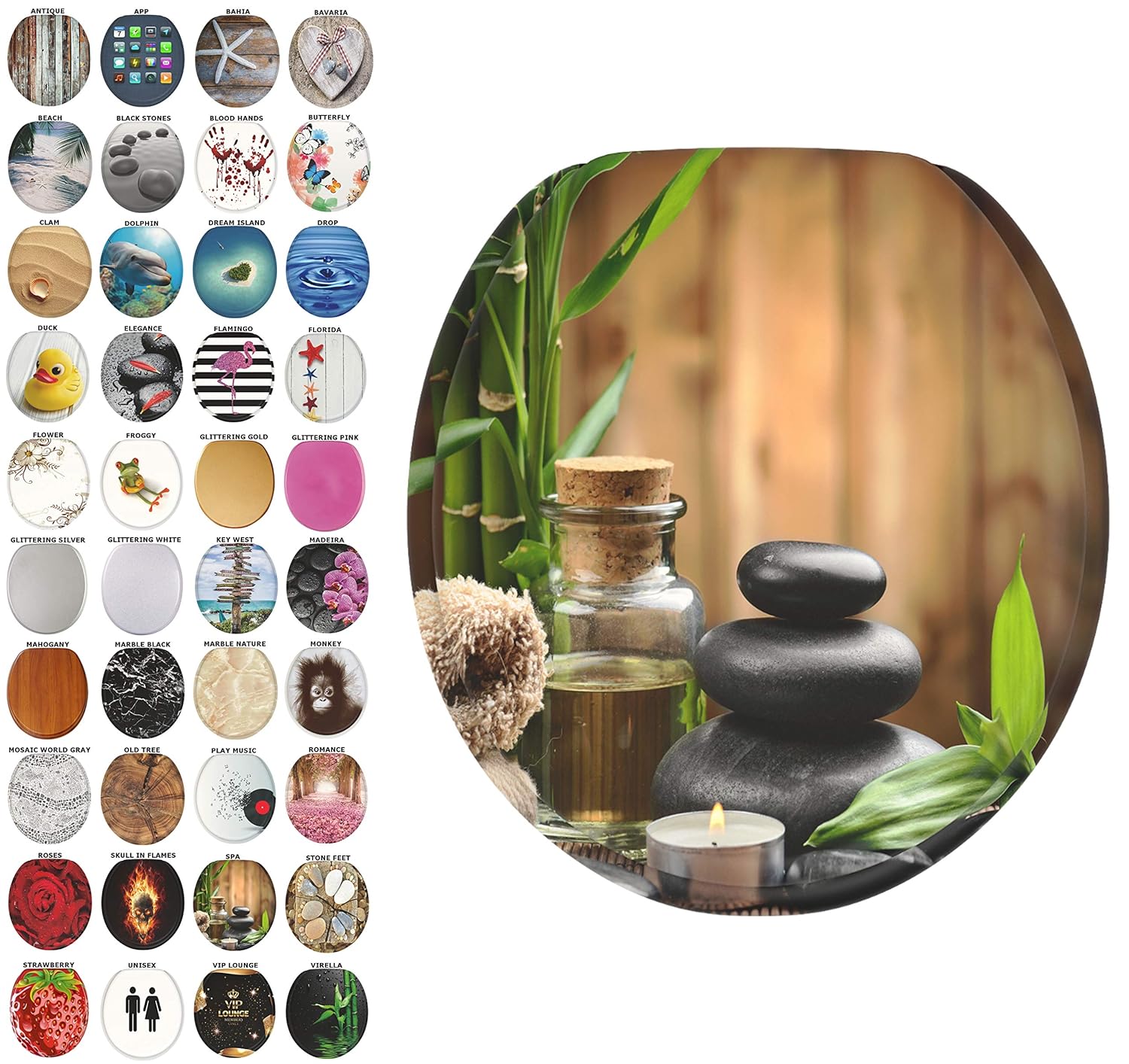 Best standard toilet seat round