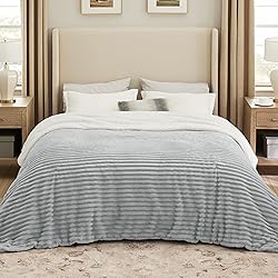 Bedsure Sherpa Blanket King Size for Bed - Super