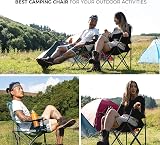 Highlander Compact Camping Chair Lightweight Folding 2.2kg with Cup Holder view 7