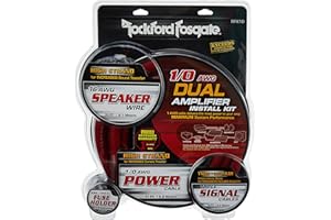 Rockford Fosgate RFK1D Dual Amp Complete Kit
