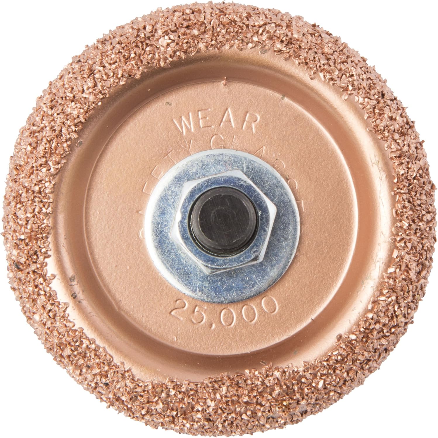 Steelman Tungsten Carbide Buffing Wheel with Adapter, ⅜ Inch Arbor, Compatible with Steelman Heavy Duty Low Speed Tire Buffer: Automotive