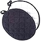 DII 100% Cotton, Quilted Terry Oven Set Machine Washable, Heat Resistant with Hanging Loop, Oval Potholder, Black 2…