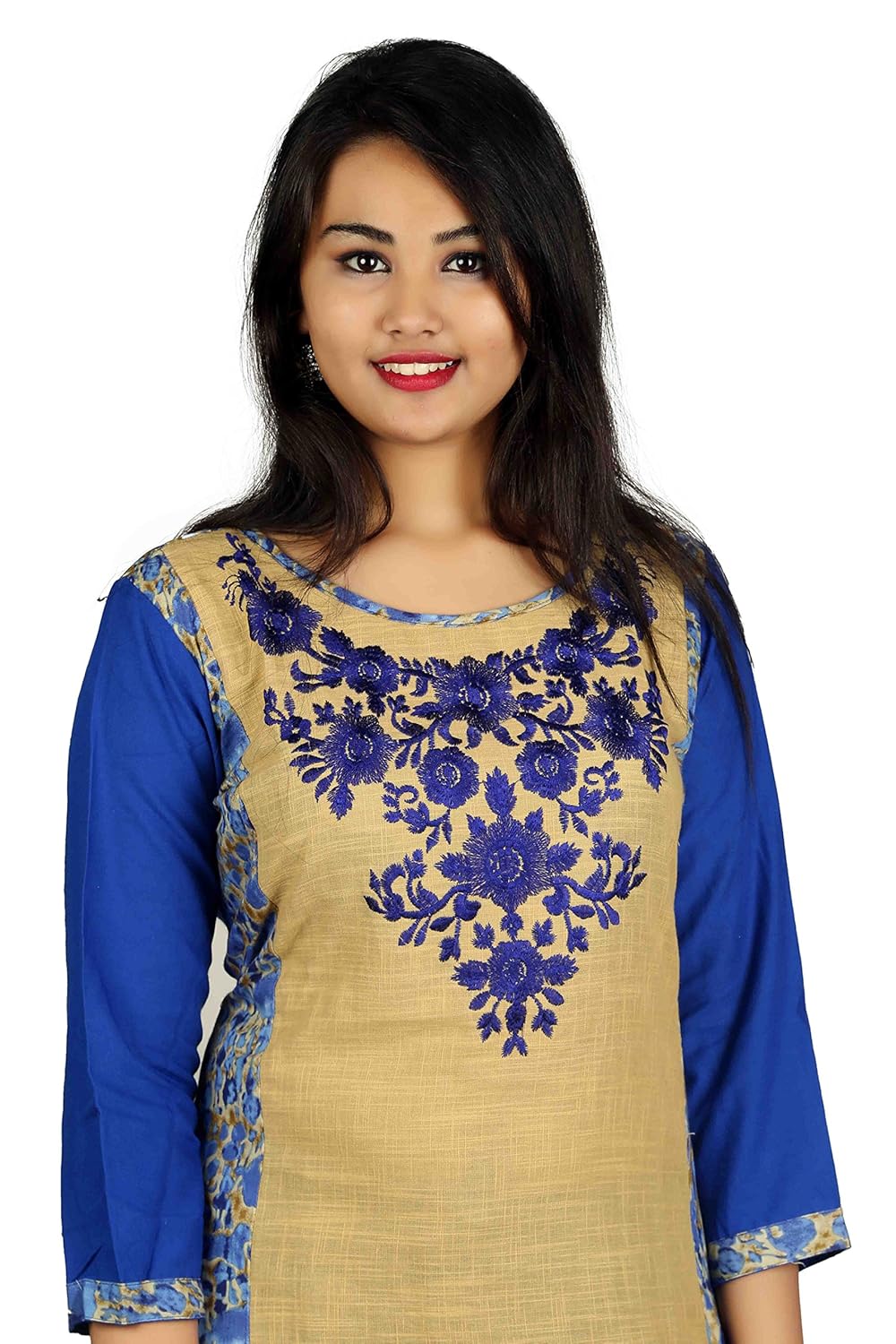 attire fashion women's cotton party wear kurti