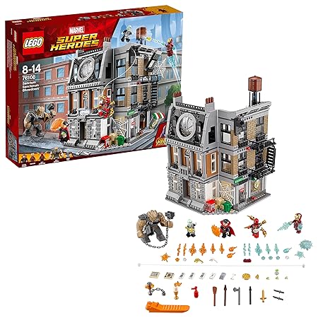 LEGO Marvel Super Heroes Sanctum Sanctorum – die letzte Entscheidung 76108 Superheldenspielzeug