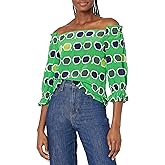 Trina Turk Women's Off The Shoulder Printed Top