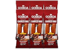 KHAYYAN Goikoa Chorizo Oreado | All Natural | Semi-Dry Cured | Authentic Navarre Spain | Perfect For Cooking & Frying & BBQ | 7 oz (200 gr) | (Pack of 4)
