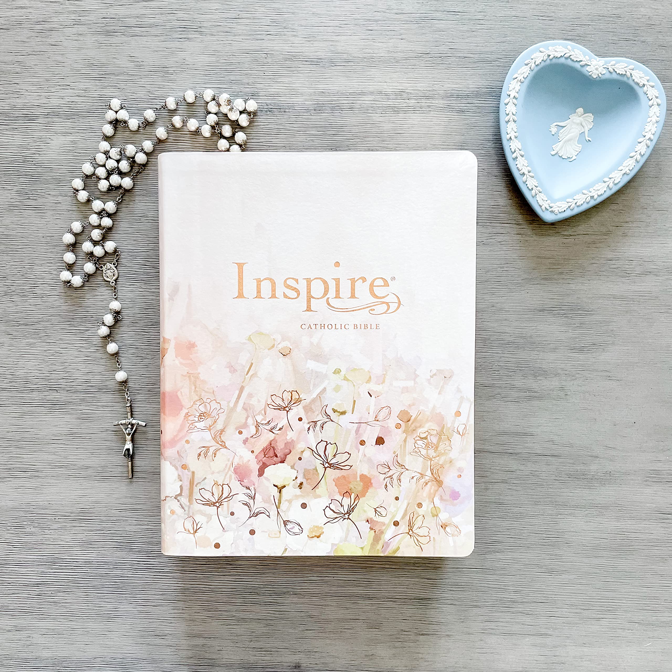 Inspire Catholic Bible NLT Large Print (LeatherLike, Multicolor): The Bible for Coloring & Creative Journaling Inspire Catholic Bible NLT Large Print (LeatherLike, Multicolor): The Bible for Coloring & Creative Journaling Imitation Leather