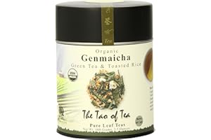 The Tao of Tea, Genmaicha Green Tea And Toasted Rice, Loose Leaf, 3.5 Ounce Tin