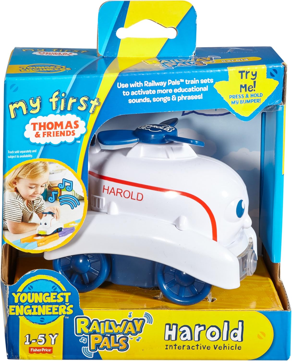 my first thomas railway pals harold