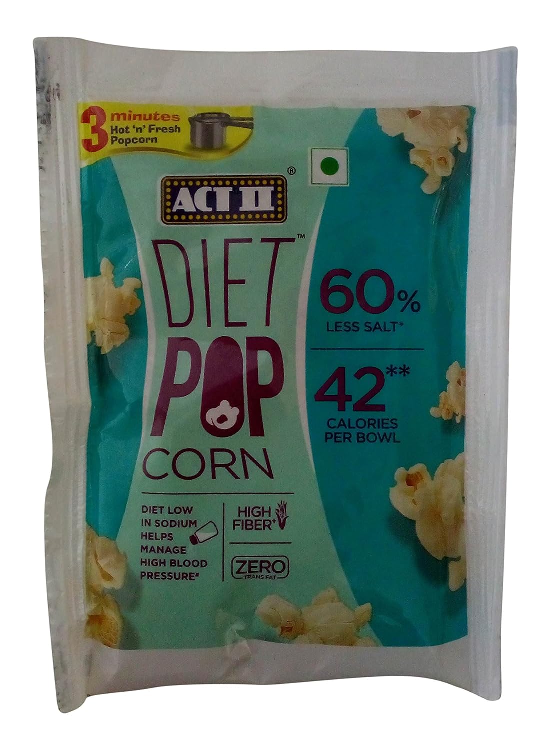 ACT II Diet Popcorn, 70g Pouch Amazon.in Grocery & Gourmet Foods