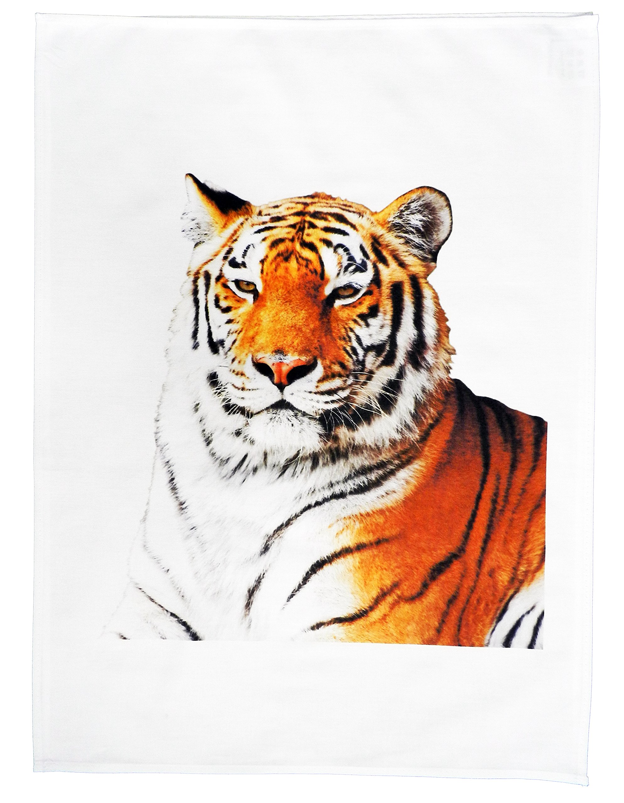 Half a Donkey The Original Tiger Large Cotton Tea Towel