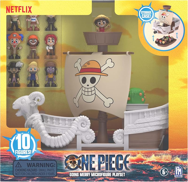 One Piece - Juego de microfiguras Going Merry Boat — foto 4 de 6