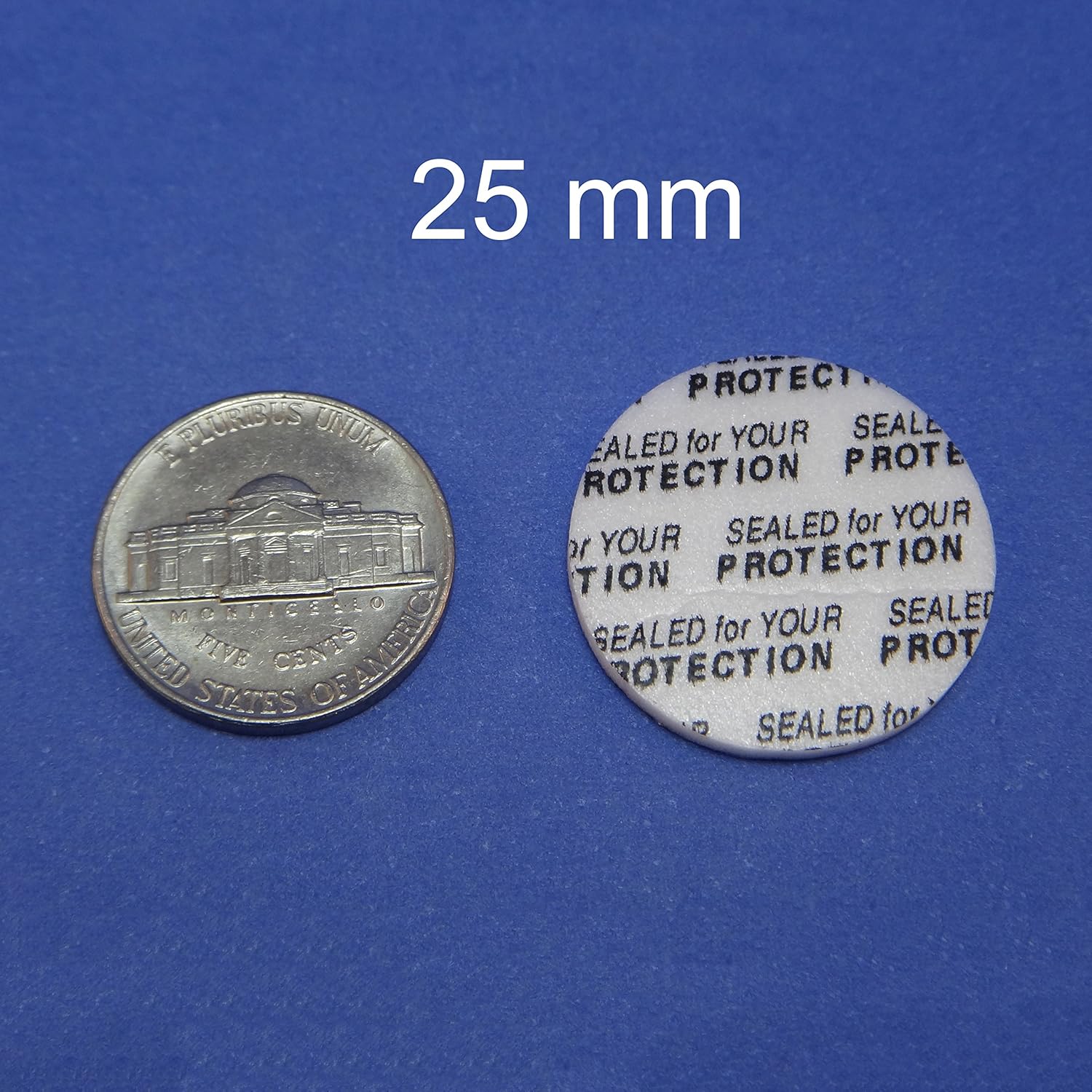 Tamper Foil Seals Cap Liners 24mm PRESS & SEAL for BottlesBrand New 50