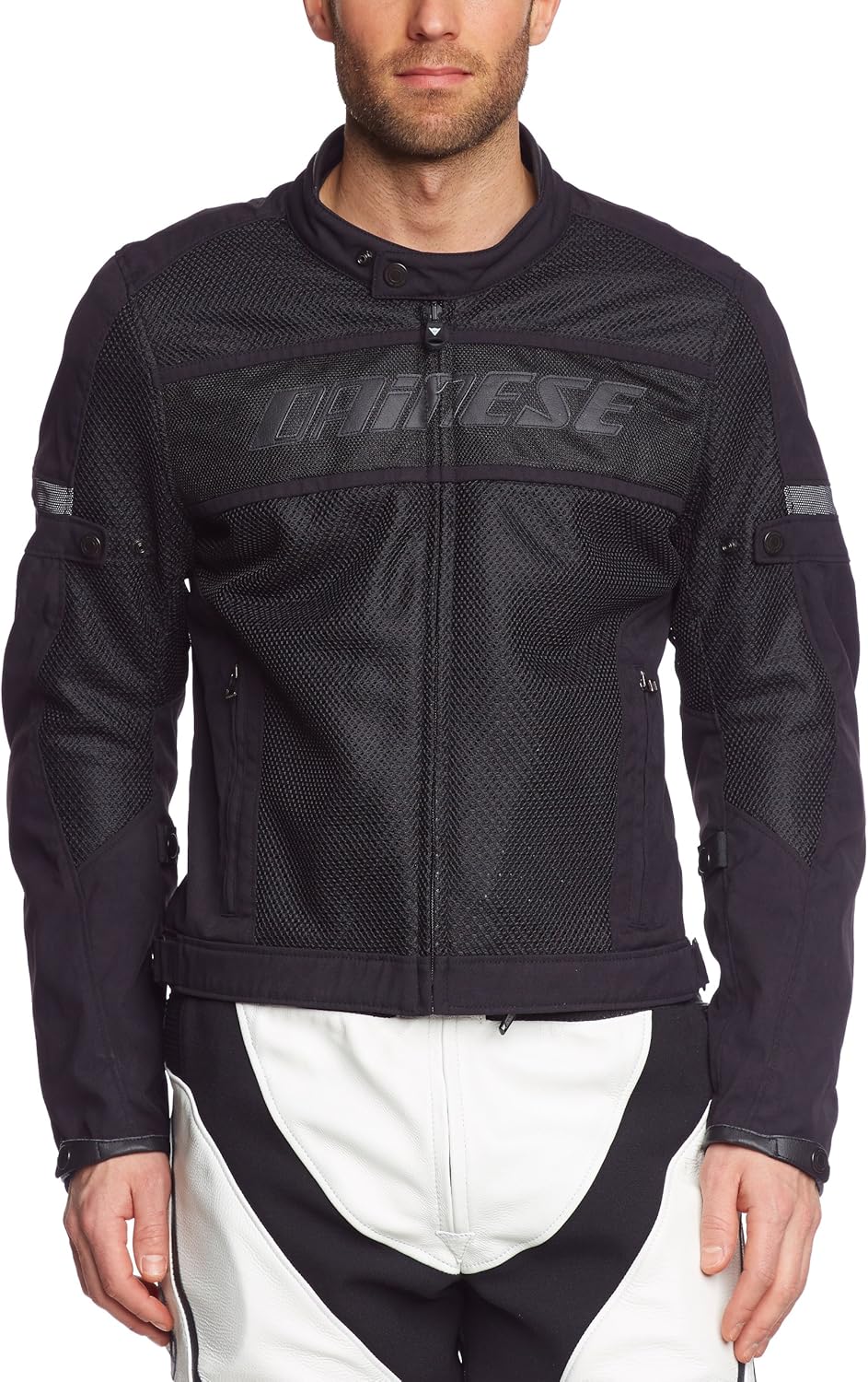 DaineseAIRFRAME TEX Jacket, Black/Black, Size 52 Amazon.co.uk Car