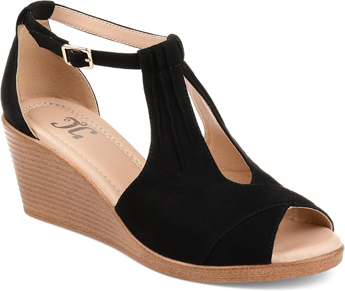 black wedges amazon