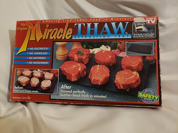 The Original Miracle Thaw Defrosting Tray Review