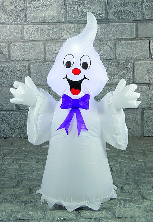 Halloween Inflatable Happy Ghost Indoor Outdoor Decoration