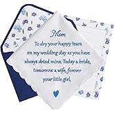 Mother of the Bride Gifts Wedding Handkerchief, AKI-106E-Mom