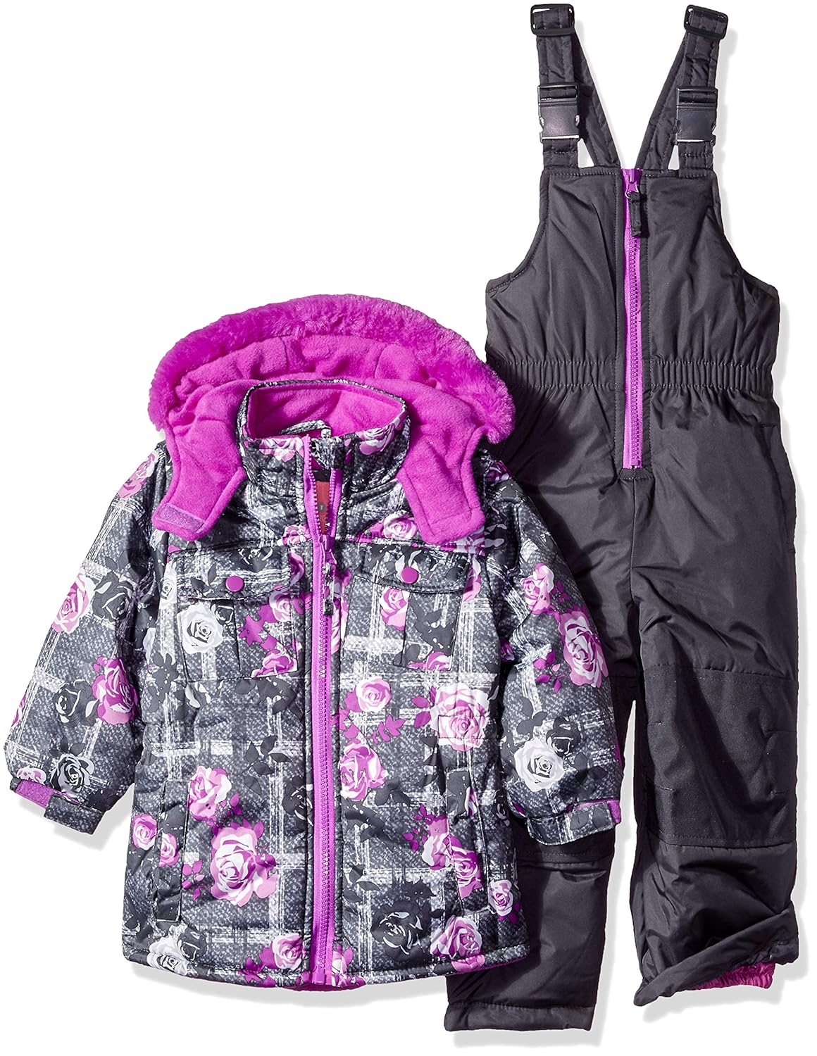 two piece snowsuit baby