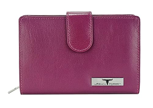 Urban Forest Tina Lilac Womens Leather Wallet