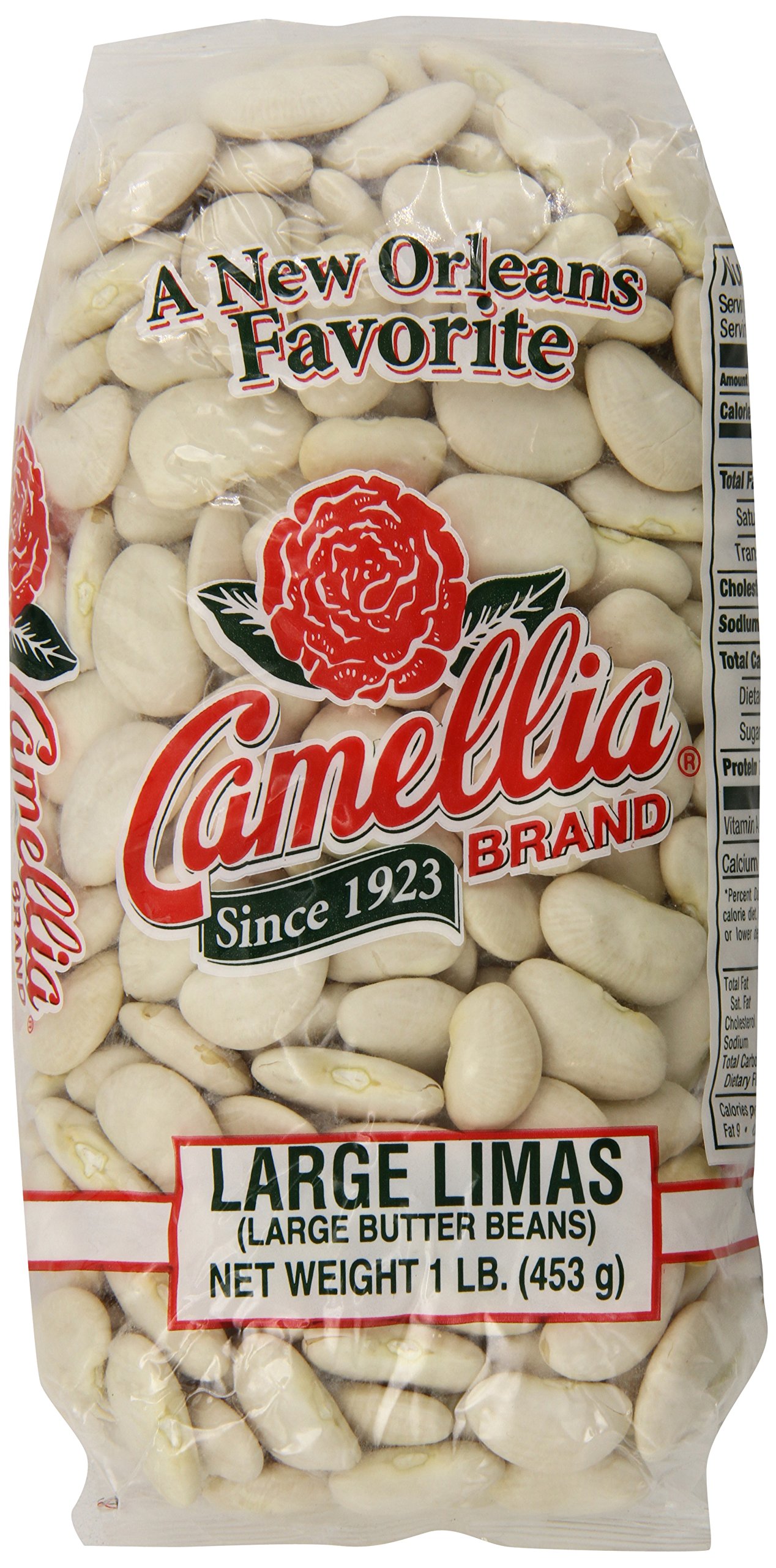 Bulk Dried Large Lima Beans Non GMO (Three Pounds