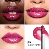 Rimmel Oh My Gloss Lip Oil 007 Fuchsia Punch Lip Shine Hydrates Vegan Cruelty view 2