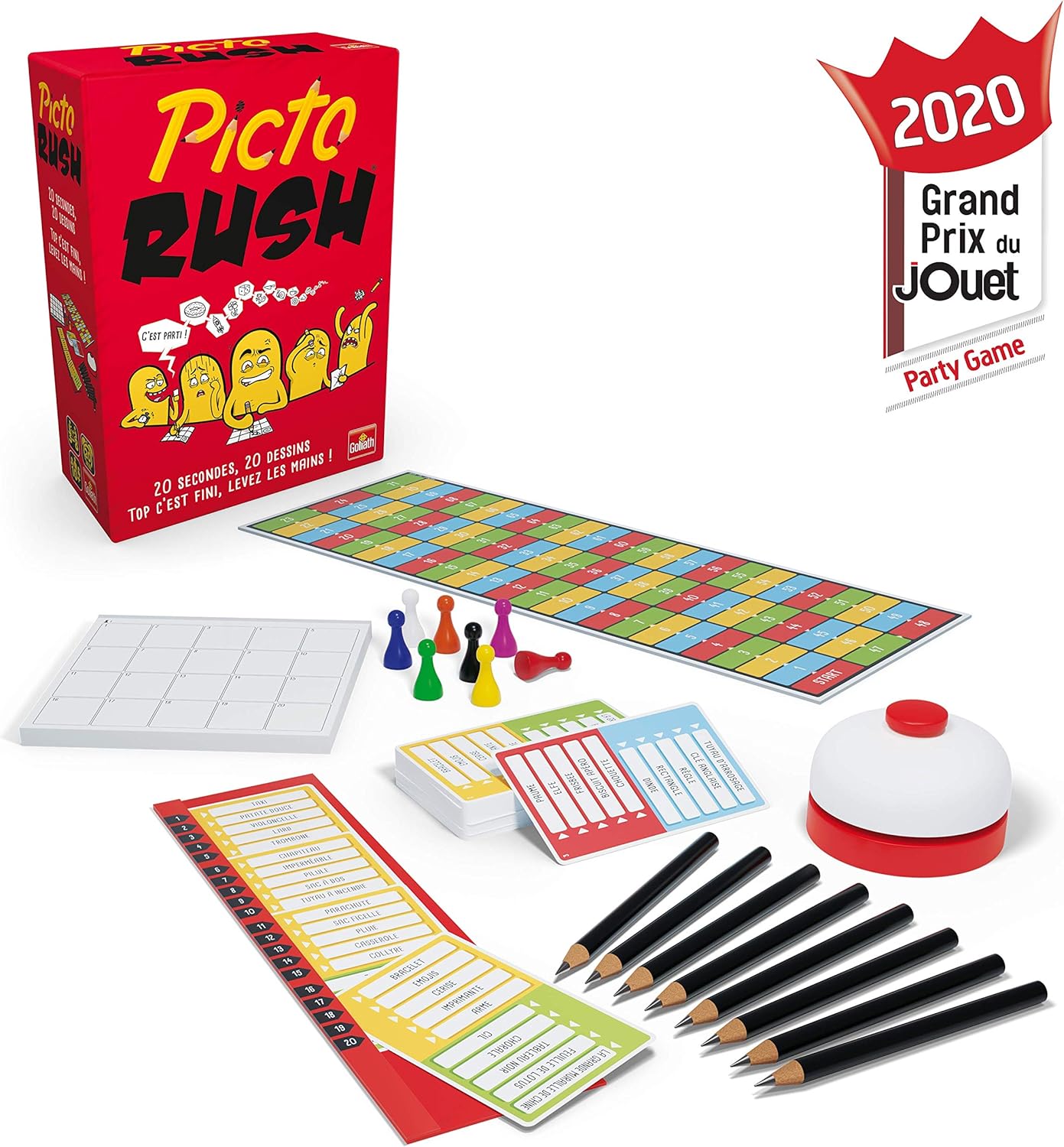 Goliath, Picto Rush, Board Game with Board, Can You Recognize Your Drawing, Drawing Game, To Play with Family or Friends - Image 5