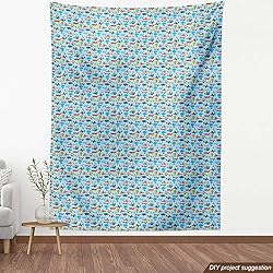 Lunarable Plane Fabric by The Yard, Airplane