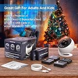 Mexllex 13 in 1 Planetarium Star Projector Pro with 12 Discs & USB-C view 7