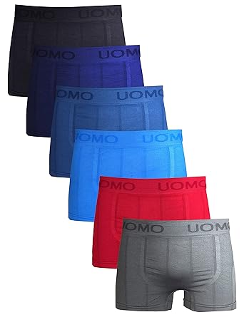 Frostfighter Herren Boxershorts (6er Pack) Microfaser Retroshorts Männer Unterhosen Unterwäsche