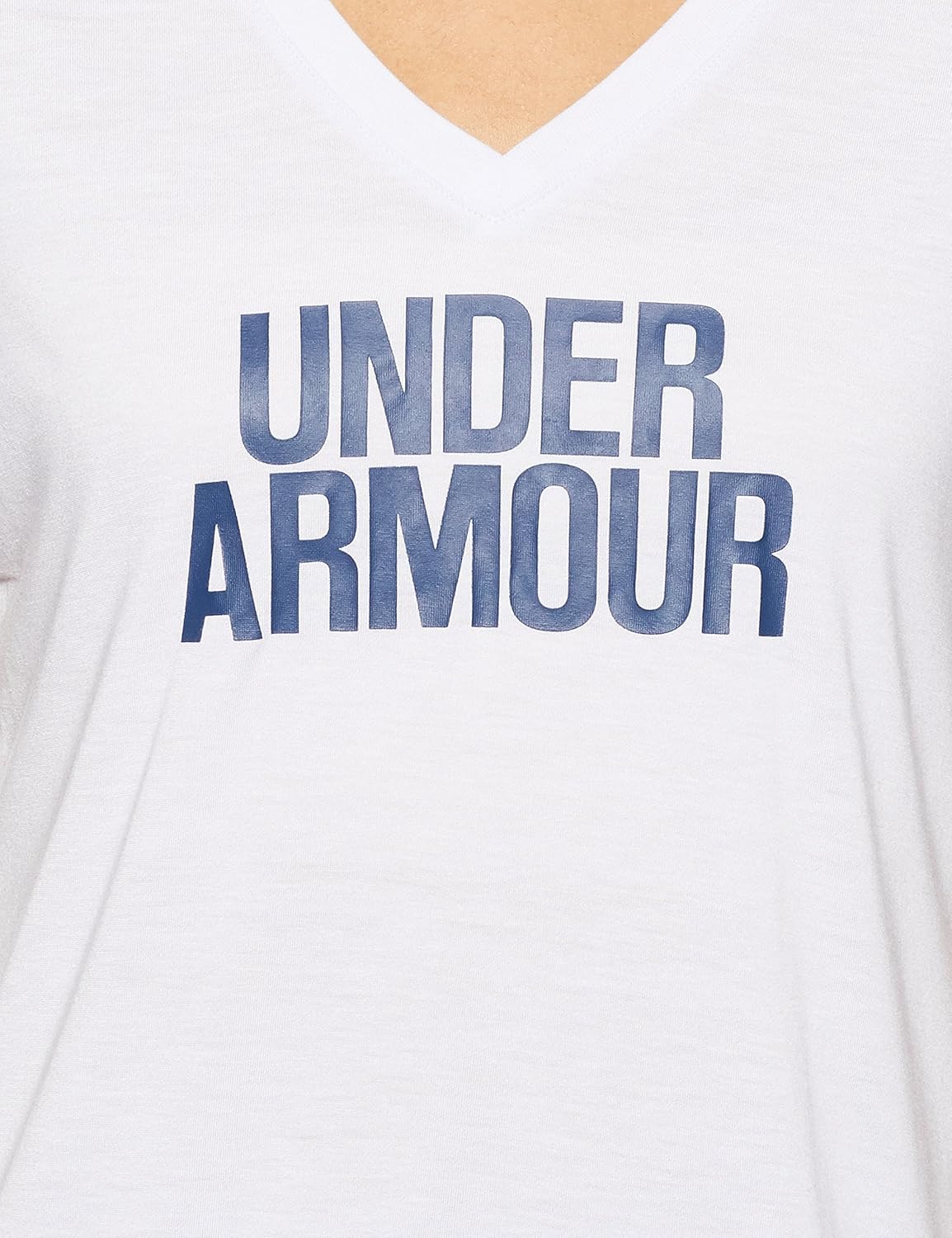under armour threadborne train wood mark women's sports t-shirt